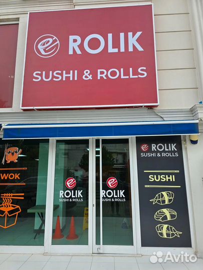 Франшиза роллы/суши с маркетингом