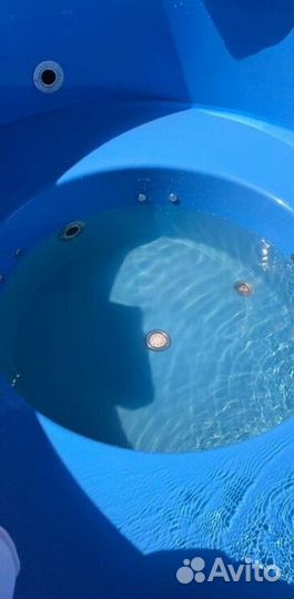 Композитная купель с джакузи и подсветкой L1625