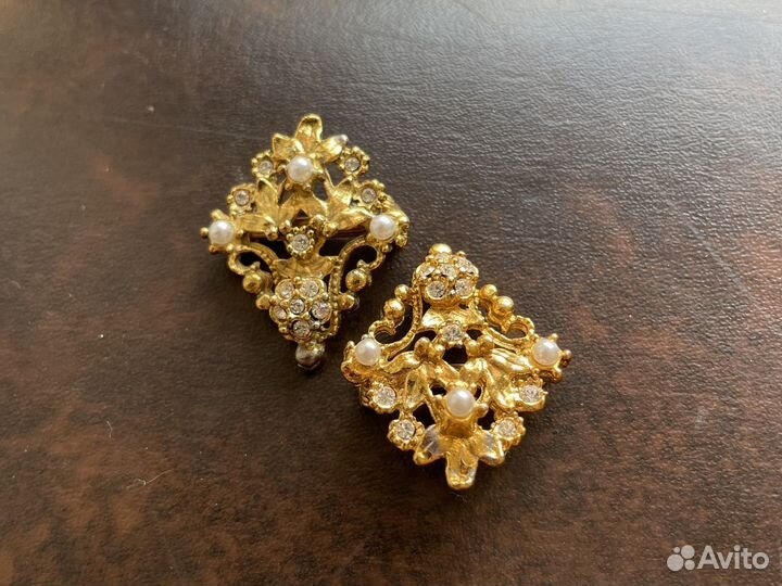 Брошь винтаж florenza Букет дворцовая