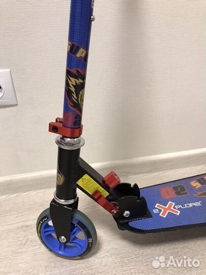 Самокат трехколёсный