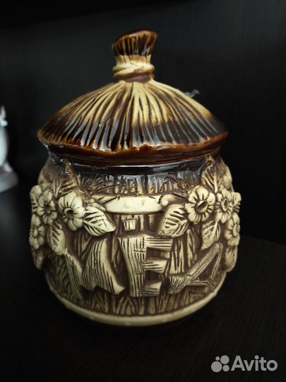 Керамическая баночка для мёда