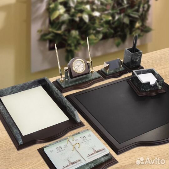 Набор настольный galant из мрамора, 7 предметов, з