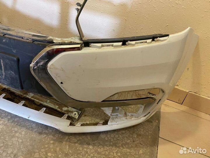 Бампер передний ларгус FL 2021 белый