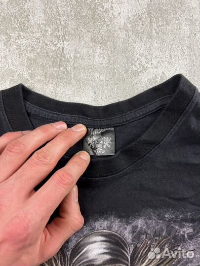 Футболка рокерская Скелет с цепью