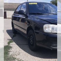 Hyundai Accent 1.5 MT, 2008, битый, 300 000 км, с пробегом, цена 500 000 руб.