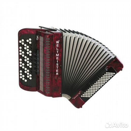 Баян Weltmeister Romance 703 70/96/III/5/3 Red