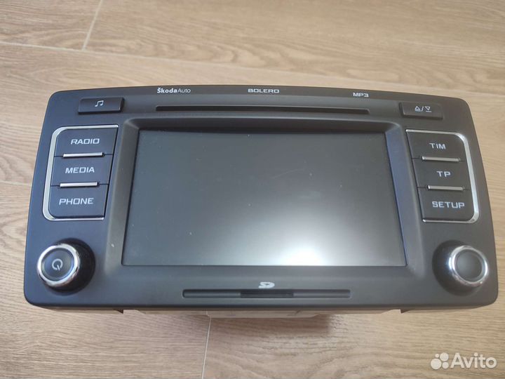 Штатная магнитола на шкоду йети bolero