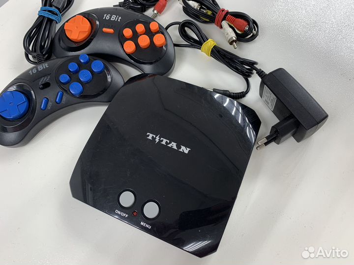 Игровая приставка Titan (500игр sega+dendy)