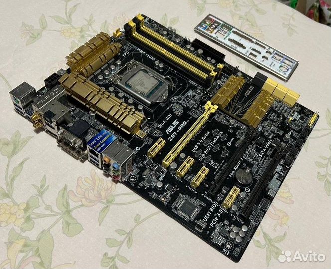 Материнская плата Asus Z87-PRO и i54670