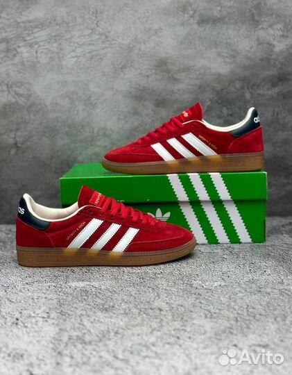 Кроссовки женские Adidas Spezial Sporty & Rich Red
