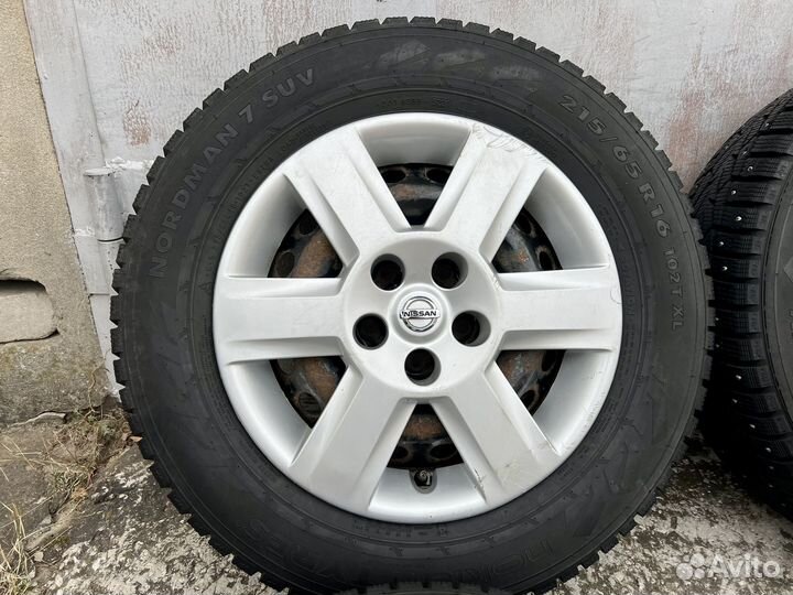 Колёса Nissan R16 оригинал 5x114,3