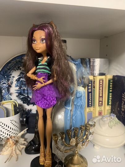Кукла монстер хай клодин вульф