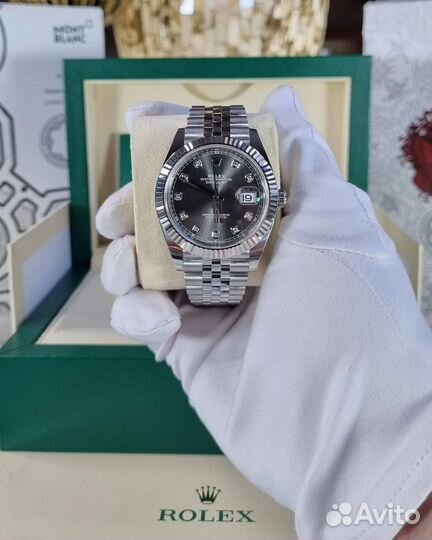 Новые Rolex datejust 126334 grey оригинал
