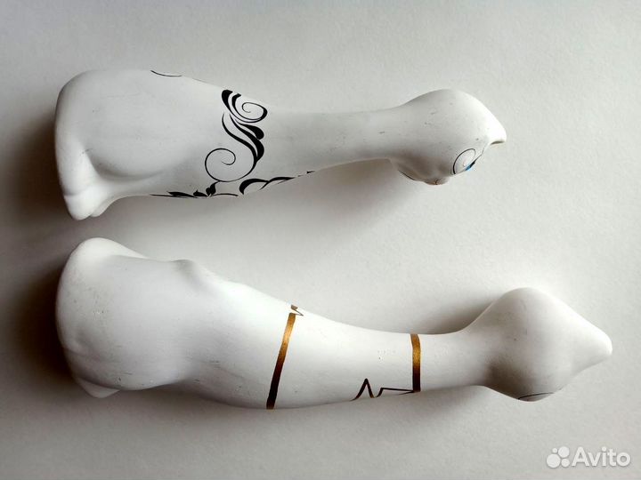 Парные статуэтки кошка и кот