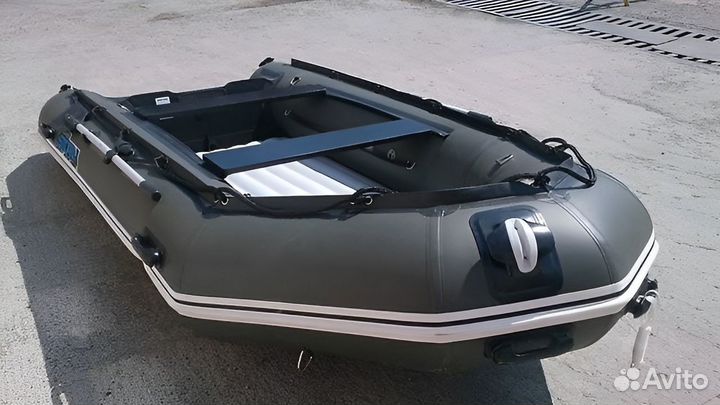 Лодка пвх Stormline Heavy Duty Air Light 380 (P) зелен