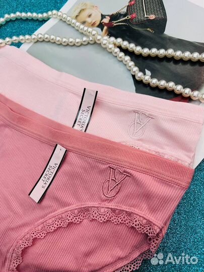 Victoria secret трусы хлопок
