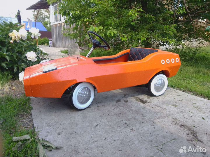 Детская педальная машина СССР