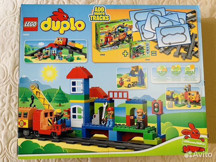 Lego duplo Большой поезд 10508