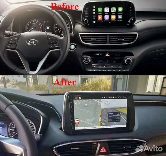 Магнитола Hyundai Tucson 3 2018-2020 Android