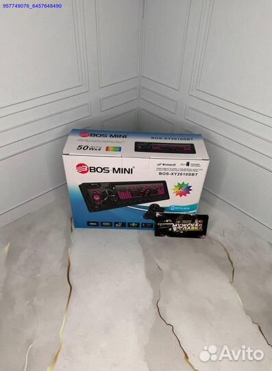 Новая автомагнитола BOS-mini BOS-XY2610SBT