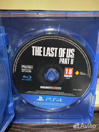 The last of us 2 ps4 на русском