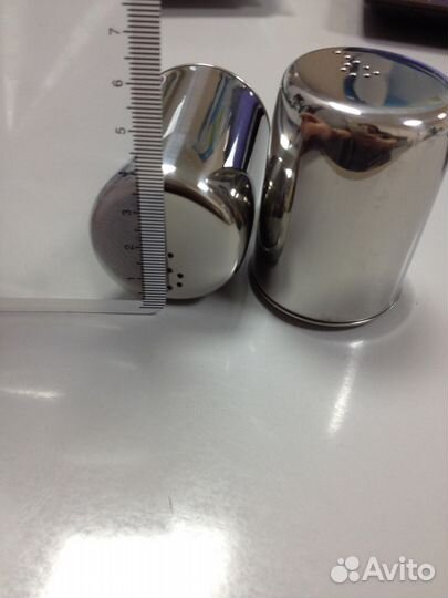 Солонка и перечница.Металл. (Zepter)