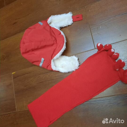 Комплект шапка, шарф