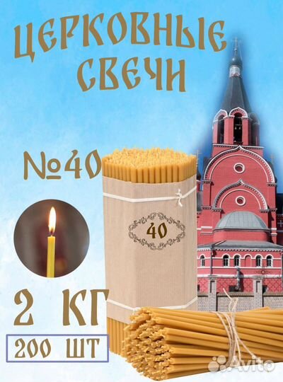 Церковные свечи