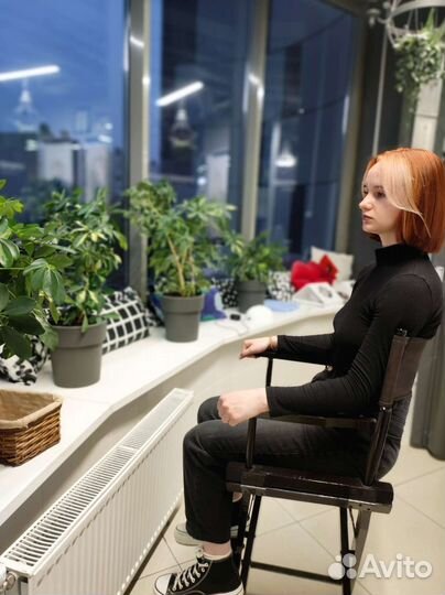 Модель на стрижку. Окрашивания