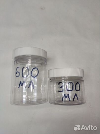 Банка пэт 600мл. 300мл