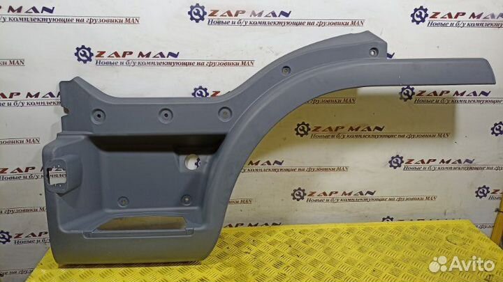 Корпус подножки левый Man Tgl
