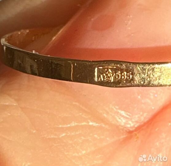 Золотой комплект Камея