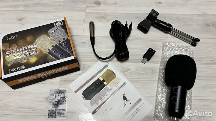 Микрофон конденсаторный gevo mk f100tl