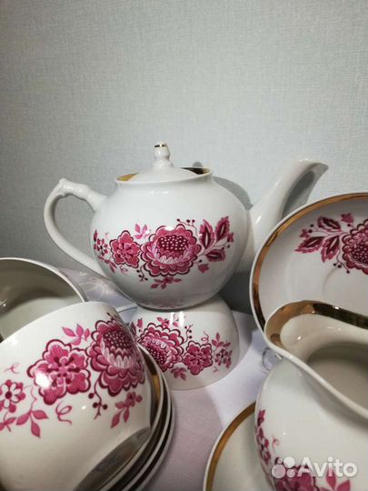 Чайный сервиз Дулево 