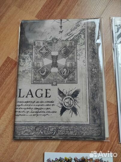 Набор Atomic Heart плакат + RE Village карта