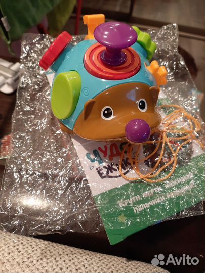 Чудо Ёжик развивающая игрушка для малышей