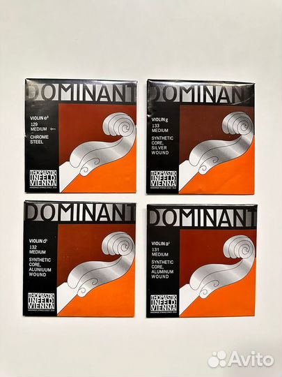 Струны для скрипки 135 Dominant Thomastik 4/4