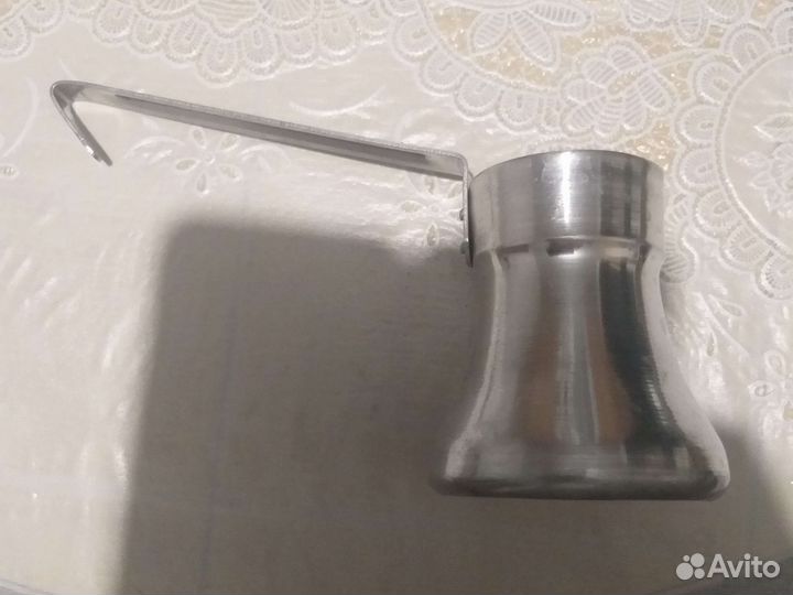 Половник, шумовка силикон, турка