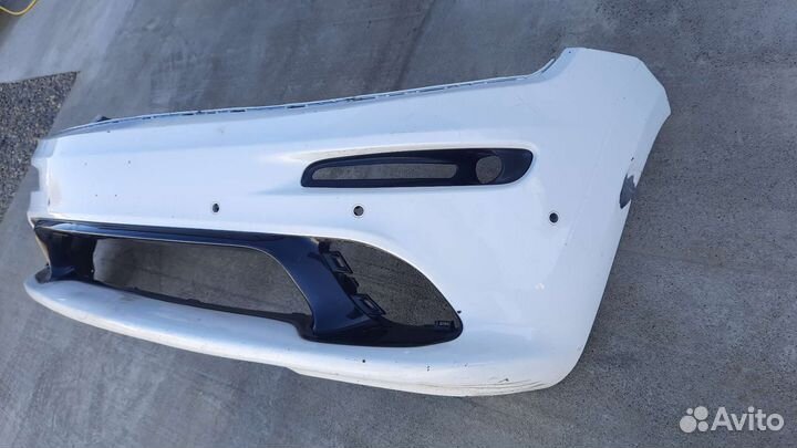 Передний бампер jeep Grand Cherokee SRT 8