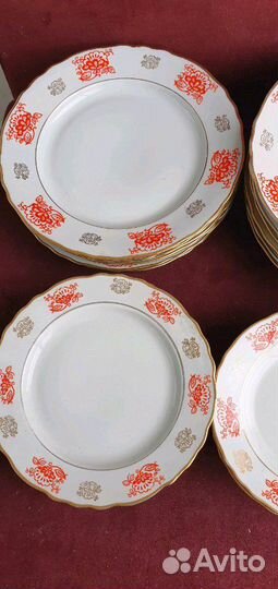 Тарелки 24 шт. Знак Качества СССР