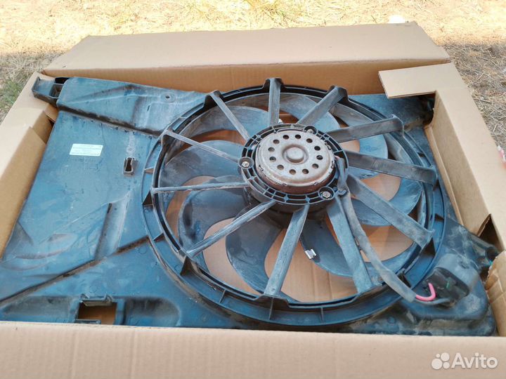 Вентилятор охлаждения радиатора Опель mokka