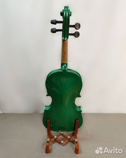 Новая Скрипка зеленая antonio lavazza VL-20 GR 4/4