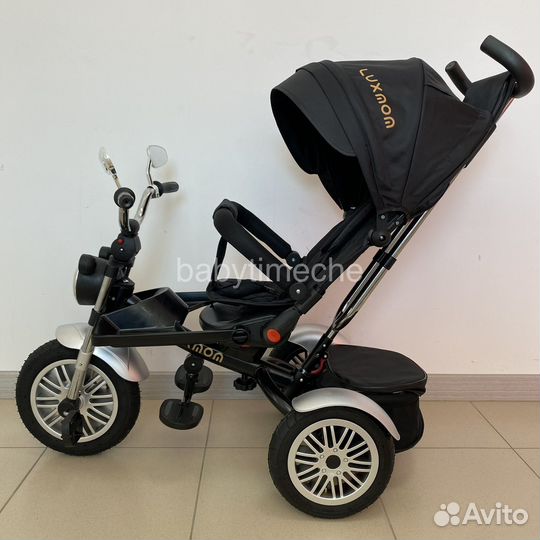 Трицикл трехколесный велосипед-мотоцикл Luxmom