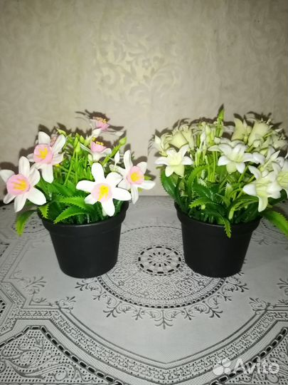 Искусственные цветы для декора