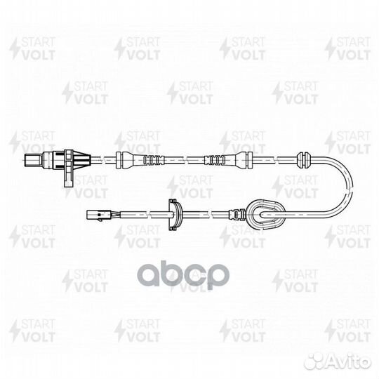 Датчик ABS для а/м VAG Polo Sedan 10-до