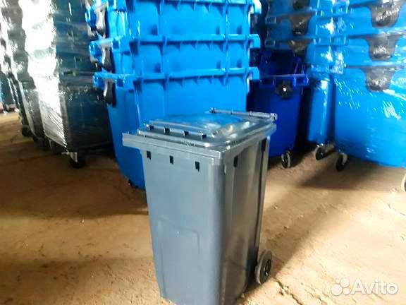 Евро контейнер для мусора 240л