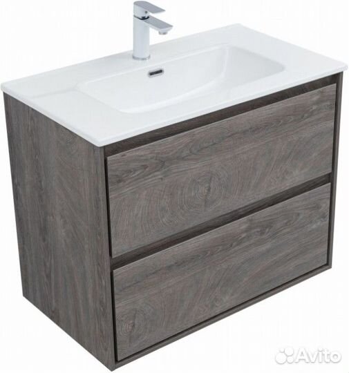 Мебель для ванной Aquanet Милан 80 дуб рошелье