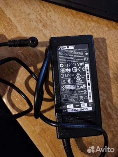 Блок питания для ноутбука asus 19v adp-65jh bb