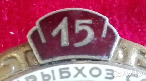 Значок минрыбхоз СССР