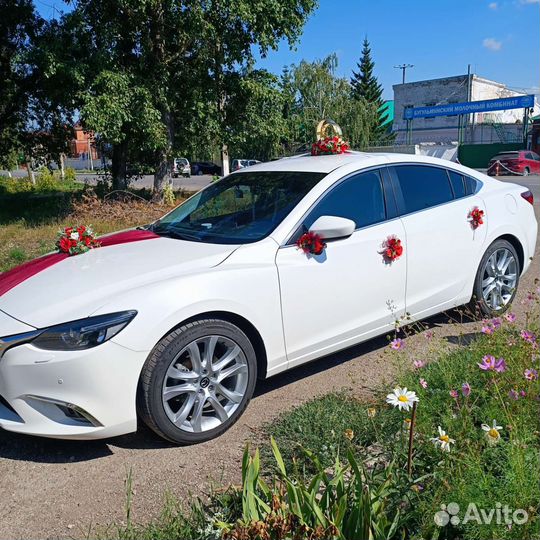 Прокат свадебных украшений на авто